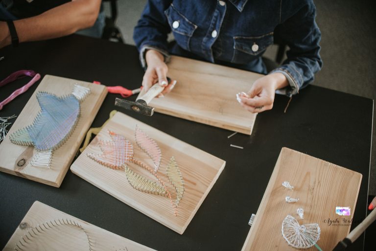 ZESTAW STRING ART