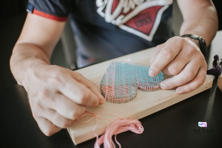 ZESTAW STRING ART