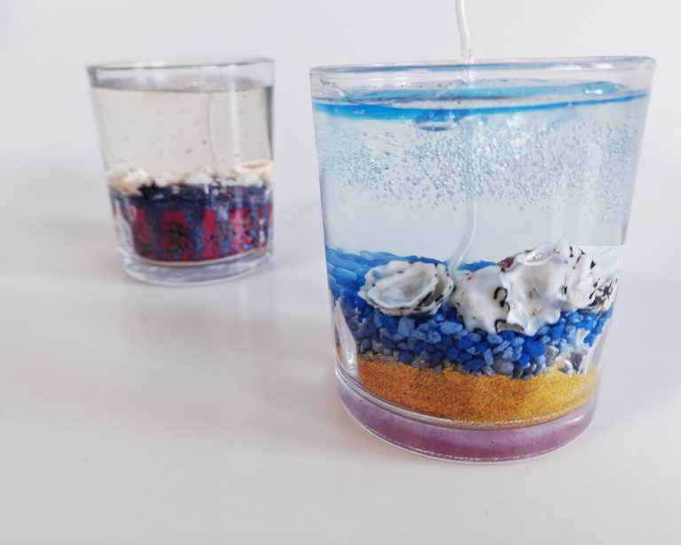 ZESTAW DIY ŚWIECA ŻELOWA