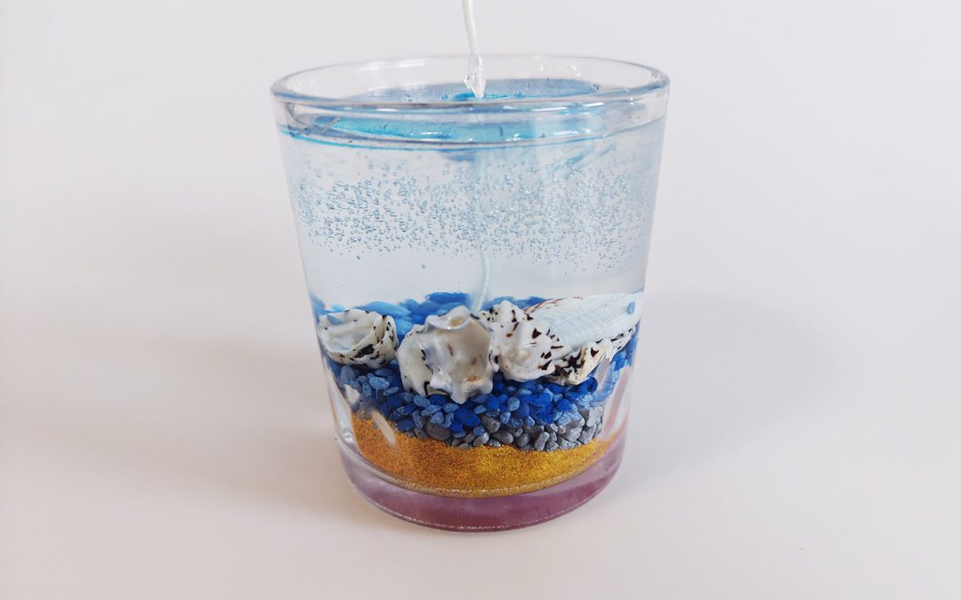 Zestaw DIY świeca żelowa