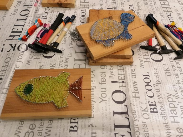 ZESTAW STRING ART